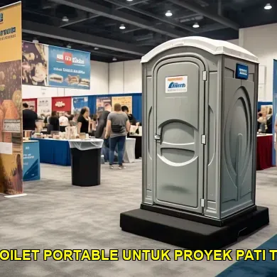 sewa toilet portable untuk proyek pati terbaik
